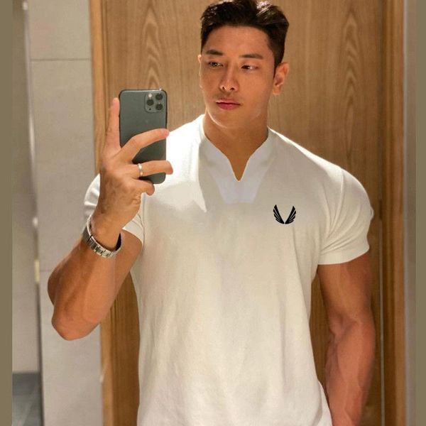 men's t-shirts cotton shirt summer arrival breathable tee homme printed bodybuilding fitness trainning tshirt undershirt, White;black
men's t-shirts cotton shirt summer arrival breathable tee homme printed bodybuilding fitness trainning tshirt undershirt, White;black