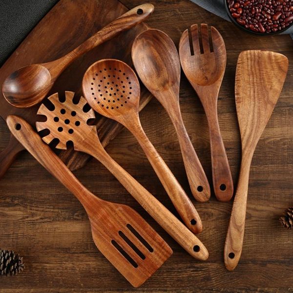 wooden kitchen cooking utensils teak spoons and spatula for cookware home use set dinnerware sets
wooden kitchen cooking utensils teak spoons and spatula for cookware home use set dinnerware sets