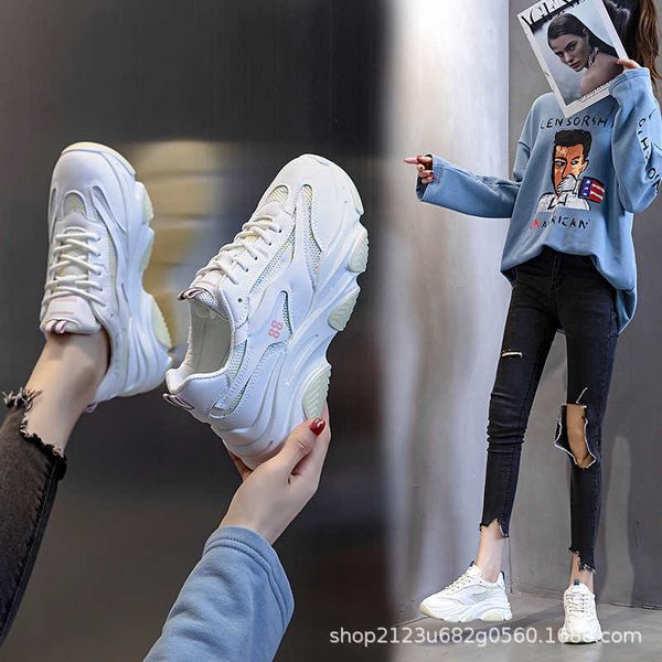 daddy sho women's 2021 autumn comfortable thick soled elevated casual sports double color sol white
daddy sho women's 2021 autumn comfortable thick soled elevated casual sports double color sol white