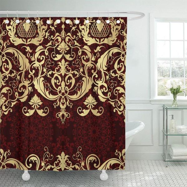 baroque damask floral leaf shower curtain for bathroom decor polyester fabric bathtub with hooks mildew waterproof curtains
baroque damask floral leaf shower curtain for bathroom decor polyester fabric bathtub with hooks mildew waterproof curtains