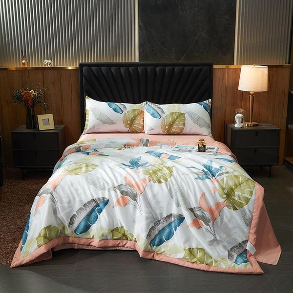 comforters & sets the ab version of four-piece washable summer quilt set, breathable printed cool quilt, air-conditioning set
comforters & sets the ab version of four-piece washable summer quilt set, breathable printed cool quilt, air-conditioning set