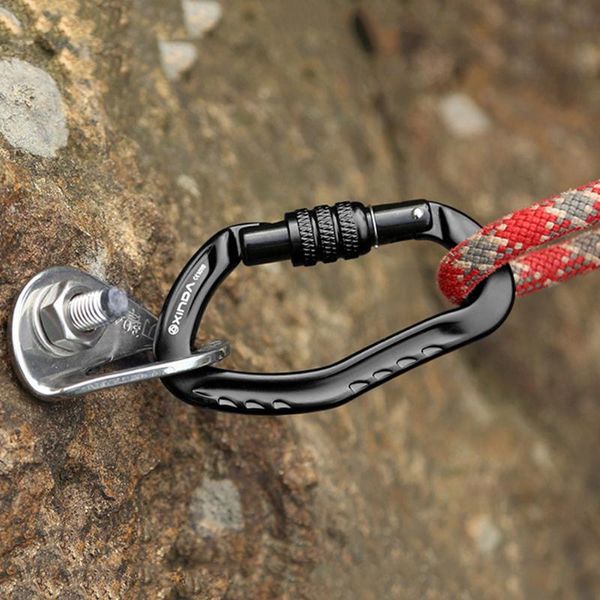cords, slings and webbing 22kn mountaineering rock climbing carabiner safety lock hook buckle for outdoor camping hiking caving equipment
cords, slings and webbing 22kn mountaineering rock climbing carabiner safety lock hook buckle for outdoor camping hiking caving equipment