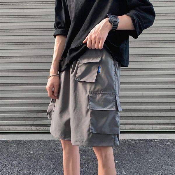 summer fashion brand multi pocket tooling shorts men's straight loose wide leg versatile trend fashionable cotton streetwear, White;black
summer fashion brand multi pocket tooling shorts men's straight loose wide leg versatile trend fashionable cotton streetwear, White;black