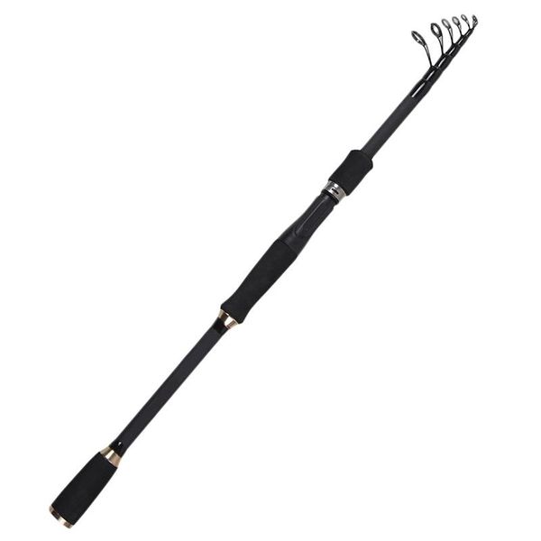 fishing rod carbon fiber ultralight sea pole portable lure spinning rods boat
