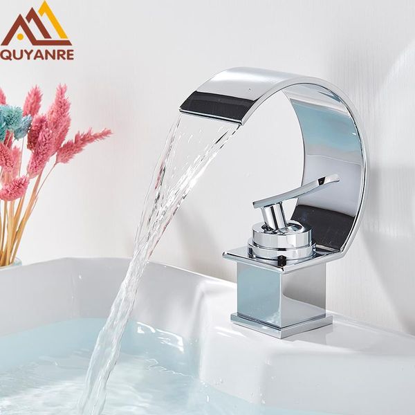 bathroom sink faucets quyanre chrome waterfall basin faucet single handle mixer tap deck mount torneira cold water
bathroom sink faucets quyanre chrome waterfall basin faucet single handle mixer tap deck mount torneira cold water