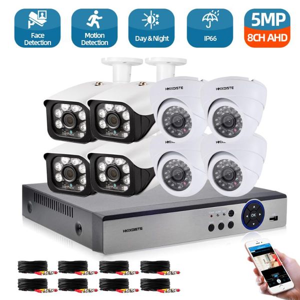 wireless camera kits h.265 8ch 5mp ahd face audio record dvr security system kit outdoor waterproof cctv video surveillance set
wireless camera kits h.265 8ch 5mp ahd face audio record dvr security system kit outdoor waterproof cctv video surveillance set