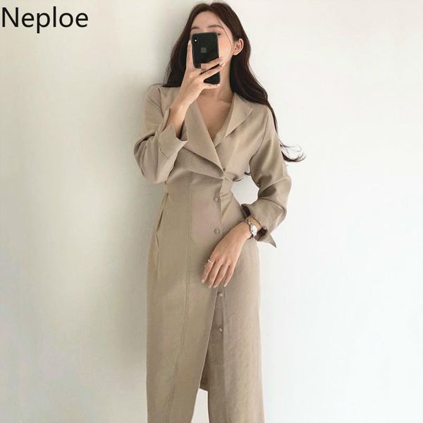 casual dresses neploe 2021 summer elegant lapel was thin bandage high waist dress side single-breasted solid color long 1f320, Black;gray
casual dresses neploe 2021 summer elegant lapel was thin bandage high waist dress side single-breasted solid color long 1f320, Black;gray