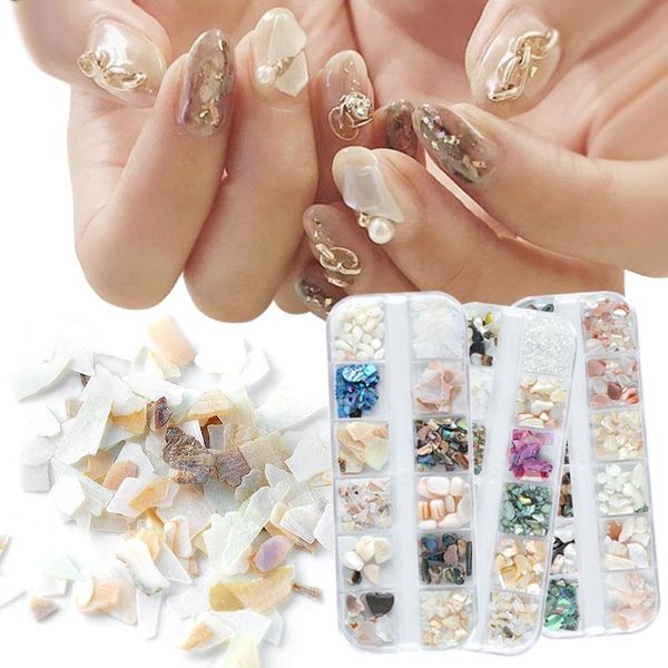 nail art decorations swarovska 1 box mixed natural sea-shell abalone slices gradient crushed stone 3d uv gel design manicure, Silver;gold
nail art decorations swarovska 1 box mixed natural sea-shell abalone slices gradient crushed stone 3d uv gel design manicure, Silver;gold
