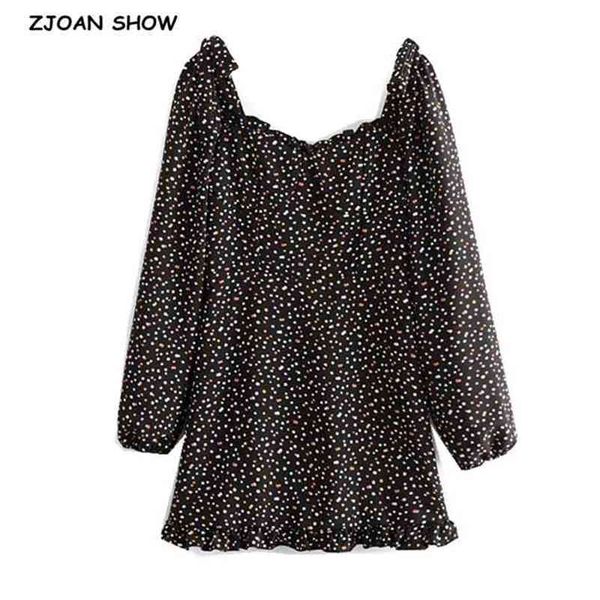 spring tie bow shoulder long sleeve square neck hem spliced wood ears ruffles a-line mini chiffon dress 210429, Black;gray
spring tie bow shoulder long sleeve square neck hem spliced wood ears ruffles a-line mini chiffon dress 210429, Black;gray