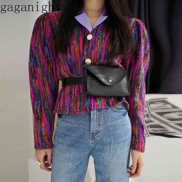 gaganight vintage patchwork color women button jacket fashion spring coat office lady korean chic outwear with mini bag belt 210519, Black;brown
gaganight vintage patchwork color women button jacket fashion spring coat office lady korean chic outwear with mini bag belt 210519, Black;brown