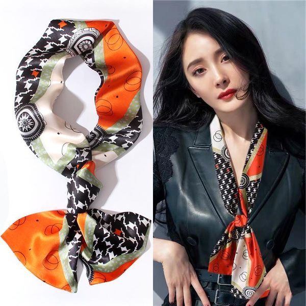 scarves ldj14515b fashion 2021 small long square 100% silk women winter versatile spring and autumn scarf ribbon, Blue;gray
scarves ldj14515b fashion 2021 small long square 100% silk women winter versatile spring and autumn scarf ribbon, Blue;gray