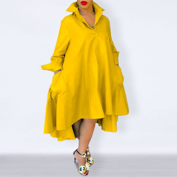 women's blouses & shirts 2021 elegant solid dress midi vestidos vonda stylish long sleeve robe bohemian spring sundress plus size, White
women's blouses & shirts 2021 elegant solid dress midi vestidos vonda stylish long sleeve robe bohemian spring sundress plus size, White