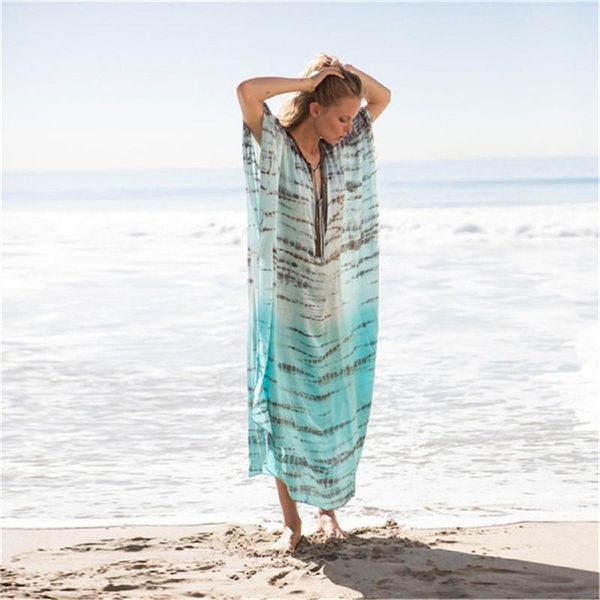 women's swimwear summer vintage kimono halo dyeing beach cover up with sashes oversized long cardigan holiday covers, White;black
women's swimwear summer vintage kimono halo dyeing beach cover up with sashes oversized long cardigan holiday covers, White;black