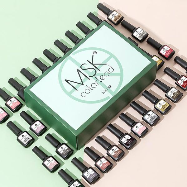 msk color lead 36 colors soak off uv gel nail polish cosmetics art manicure nails shellak varnish, Red;pink
msk color lead 36 colors soak off uv gel nail polish cosmetics art manicure nails shellak varnish, Red;pink