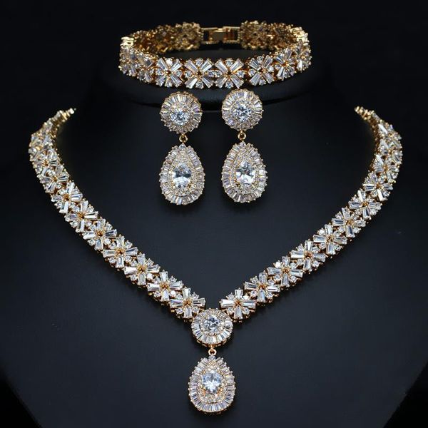 earrings & necklace cwwzircons exclusive dubai gold plate jewellery luxury cubic zirconia earring bracelet party jewelry set for women t053, Silver
earrings & necklace cwwzircons exclusive dubai gold plate jewellery luxury cubic zirconia earring bracelet party jewelry set for women t053, Silver