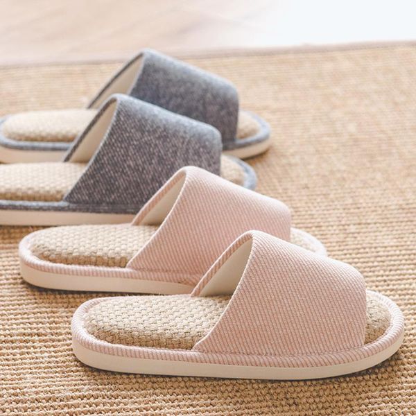 slippers spring summer autumn winter couple flax indoor shoes women home slipper woman man thick linen female slides, Black
slippers spring summer autumn winter couple flax indoor shoes women home slipper woman man thick linen female slides, Black