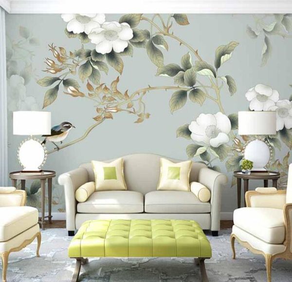 wallpapers modern 3d wallpaper home décor study background wall paper restaurant box hand-painted flowers and birds large mural custom
wallpapers modern 3d wallpaper home décor study background wall paper restaurant box hand-painted flowers and birds large mural custom