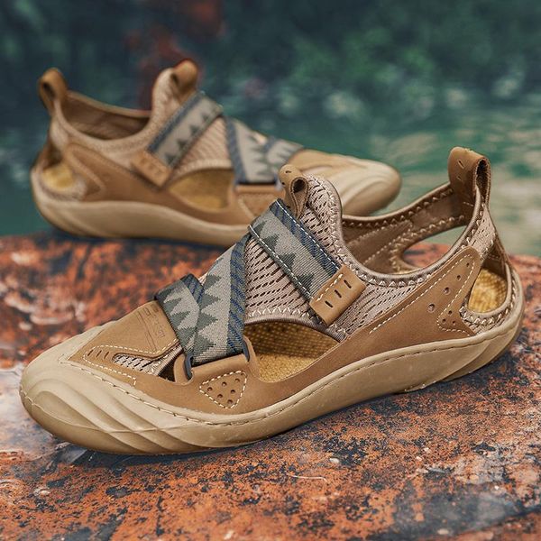 sandals 2021 summer men's outdoor non-slip shoes breathable baotou casual beach, Black
sandals 2021 summer men's outdoor non-slip shoes breathable baotou casual beach, Black