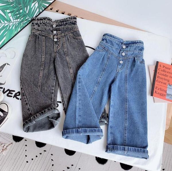 jeans girls cools spring autumn baby denim pants kids wide leg trousers children bottoms high waist bud buttons 3 to 14 yrs, Blue
jeans girls cools spring autumn baby denim pants kids wide leg trousers children bottoms high waist bud buttons 3 to 14 yrs, Blue