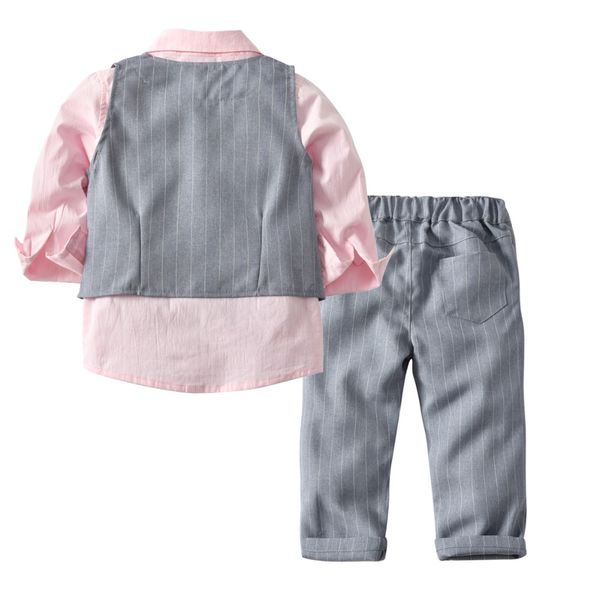 toddler kids clothes spring boys clothes sets children clothing gentleman outfits suits 3pcs costume for 2-6 years old kids, Blue;gray
toddler kids clothes spring boys clothes sets children clothing gentleman outfits suits 3pcs costume for 2-6 years old kids, Blue;gray