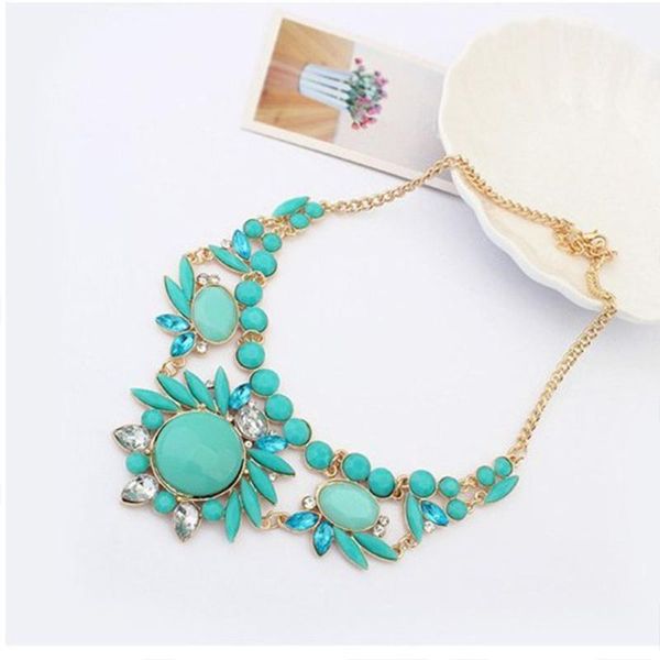 Women Fashion Retro Ethnic Style Crystal Bubble Irregular Flowers Pendants Choker Chain Rhinestone Necklace Trendy Pendant Necklaces, Silver
Women Fashion Retro Ethnic Style Crystal Bubble Irregular Flowers Pendants Choker Chain Rhinestone Necklace Trendy Pendant Necklaces, Silver