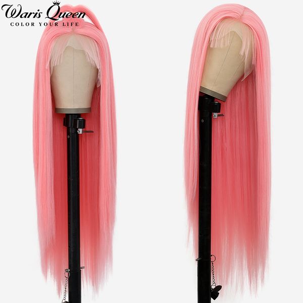 straight lace front wig synthetic natural hair pink cosplay 26 inch heat resistant 13x4x1 t part hd lace frontal wigs for women, Black
straight lace front wig synthetic natural hair pink cosplay 26 inch heat resistant 13x4x1 t part hd lace frontal wigs for women, Black