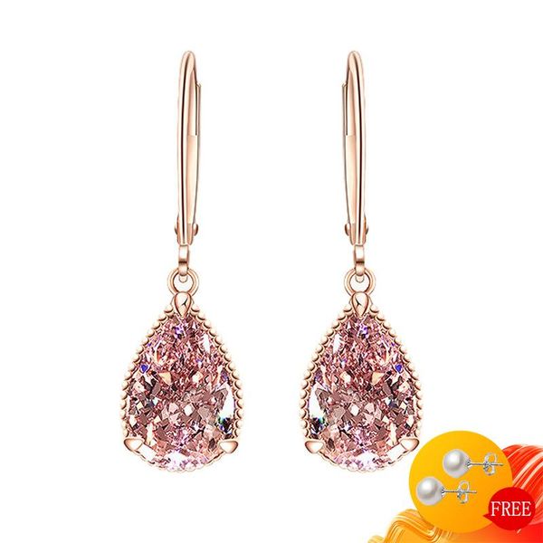 dangle & chandelier charm earrings for women 925 silver jewelry water drop shape pink zircon gemstone trendy wedding party gift accessories
dangle & chandelier charm earrings for women 925 silver jewelry water drop shape pink zircon gemstone trendy wedding party gift accessories