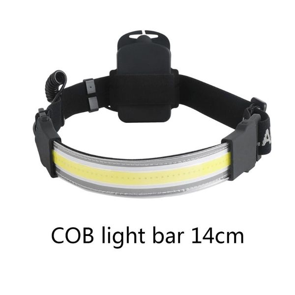 fishing hooks g5ac 2 pack wide beam headlamp lightweight cob bright headlight battery powered head lamp for fishing, running and camping
