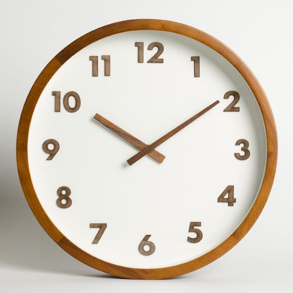 modern minimalist wall clock personality wood silent living room nordic orologio da parete decoration dl60wc clocks
modern minimalist wall clock personality wood silent living room nordic orologio da parete decoration dl60wc clocks
