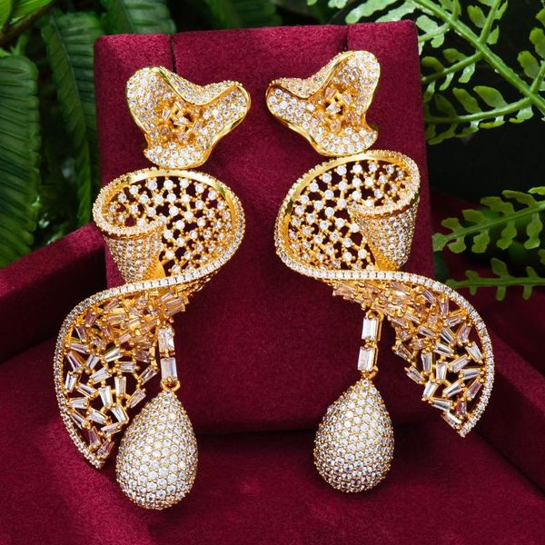 dangle & chandelier godki 70mm trendy flowers african drop earrings for women wedding party dubai bridal jewelry boucle d'oreille fem, Silver
dangle & chandelier godki 70mm trendy flowers african drop earrings for women wedding party dubai bridal jewelry boucle d'oreille fem, Silver