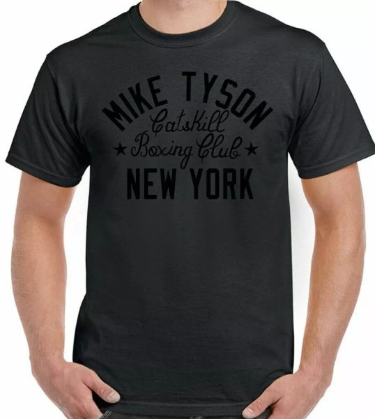 mike tyson t-shirt catskill boxing club gym new york iron mens, White;black
mike tyson t-shirt catskill boxing club gym new york iron mens, White;black