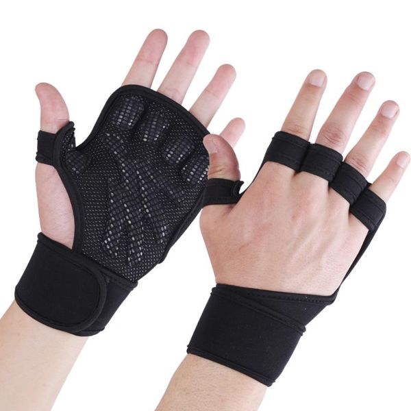 weight lifting training gloves women men fitness body building grips palm protection gym workout hand protector power m wrist support, Black;red
weight lifting training gloves women men fitness body building grips palm protection gym workout hand protector power m wrist support, Black;red