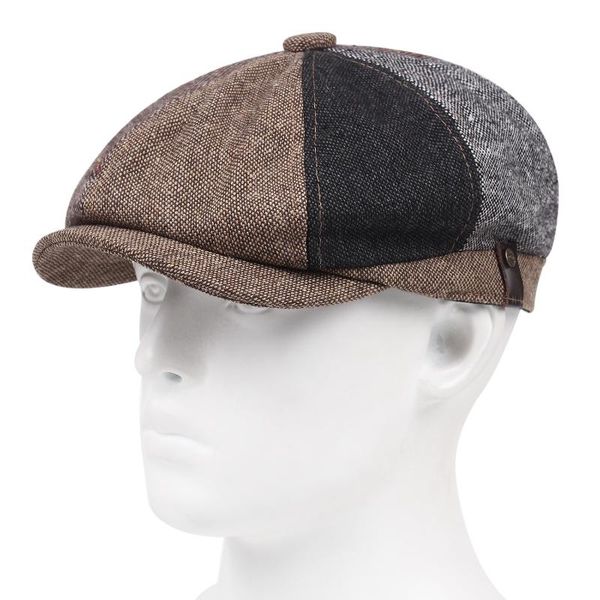 berets retro sboy caps men fashion herringbone stitching flat cap autumn winter woman vintage painter octagonal hats, Blue;gray
berets retro sboy caps men fashion herringbone stitching flat cap autumn winter woman vintage painter octagonal hats, Blue;gray