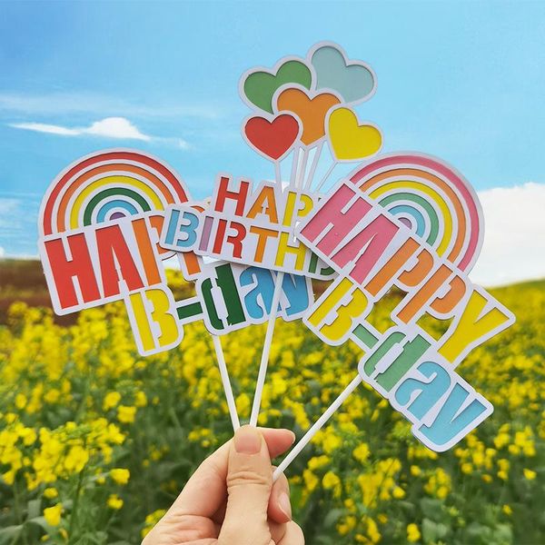 other event & party supplies cake er contrast love rainbow plugin birthday dessert insert baking wedding happy brithday decoration
other event & party supplies cake er contrast love rainbow plugin birthday dessert insert baking wedding happy brithday decoration