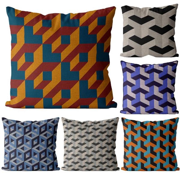cushion/decorative pillow nordic space illusion pattern series pillowcase living room decoration cushion cover 45*45 geometric
cushion/decorative pillow nordic space illusion pattern series pillowcase living room decoration cushion cover 45*45 geometric