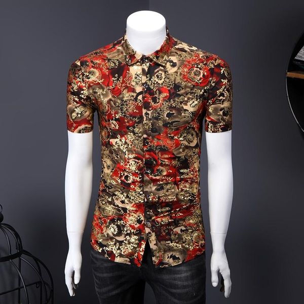 men's casual shirts plus size 7xl 6xl 5xl summer short sleeve floral men clothing 2021 simple all match slim fit stretched blouses, White;black
men's casual shirts plus size 7xl 6xl 5xl summer short sleeve floral men clothing 2021 simple all match slim fit stretched blouses, White;black