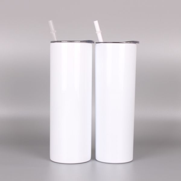 20oz skinny straight tumblers mug stainless steel tumble blank sublimation slim cup coffee with lid and plastic straw beer mugs
20oz skinny straight tumblers mug stainless steel tumble blank sublimation slim cup coffee with lid and plastic straw beer mugs