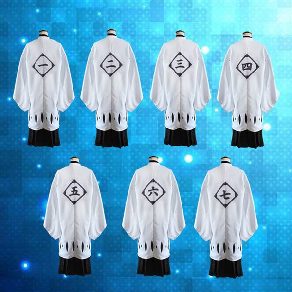 theme costume 13 number bleach white haori cosplay costume from 1st to 13th division captain long cape robe short / long sleeve cloak, Black;red
theme costume 13 number bleach white haori cosplay costume from 1st to 13th division captain long cape robe short / long sleeve cloak, Black;red