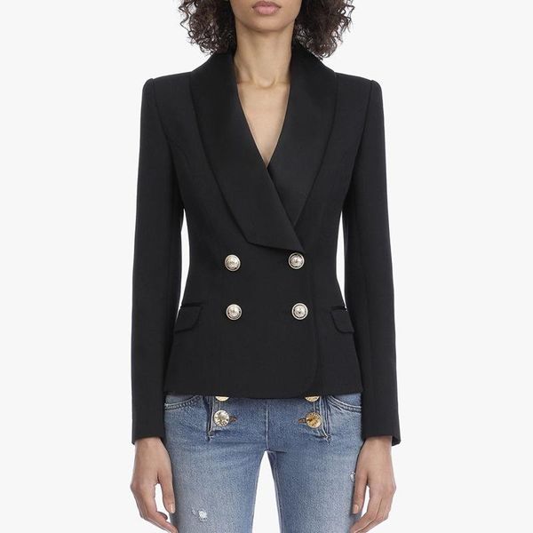 women's jackets fashion england woman 2021 autumn winter ol shawl collar double breasted slim coats ladies, Black;brown
women's jackets fashion england woman 2021 autumn winter ol shawl collar double breasted slim coats ladies, Black;brown