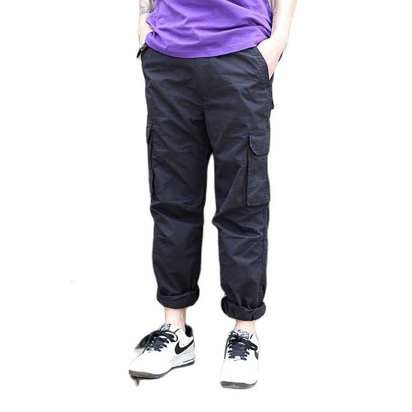 pants fashion cargo men casual loose baggy trousers spring summer elastic waist pockets streetwear hiphop pants, Black
pants fashion cargo men casual loose baggy trousers spring summer elastic waist pockets streetwear hiphop pants, Black