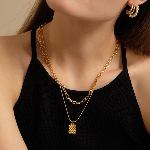 chokers timeless wonder glam layered geo pave choker necklace for women jewelry kpop designer party goth egirl emo aesthetics rare 7522, Golden;silver
chokers timeless wonder glam layered geo pave choker necklace for women jewelry kpop designer party goth egirl emo aesthetics rare 7522, Golden;silver