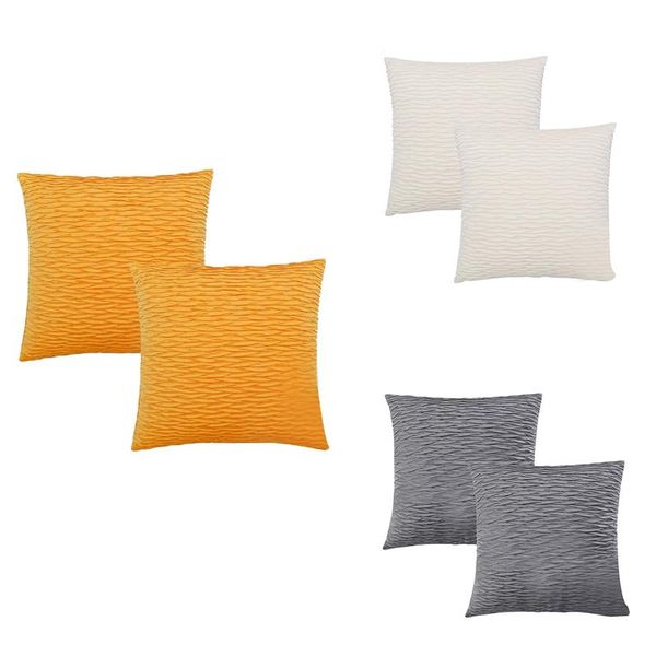 pillow case -decorative covers for living room couch, pleated wave striped pattern covers, solid soft
pillow case -decorative covers for living room couch, pleated wave striped pattern covers, solid soft