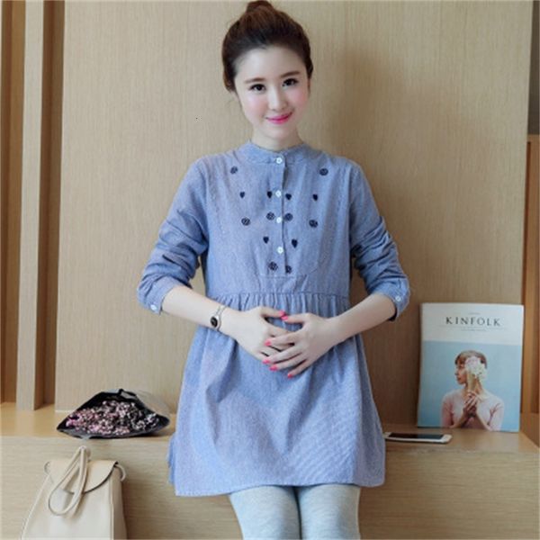maternity dress embroidery maternity t-shirt blouse es clothes for pleated pregnant women vestidos pregnancy clothing plus size, White
maternity dress embroidery maternity t-shirt blouse es clothes for pleated pregnant women vestidos pregnancy clothing plus size, White