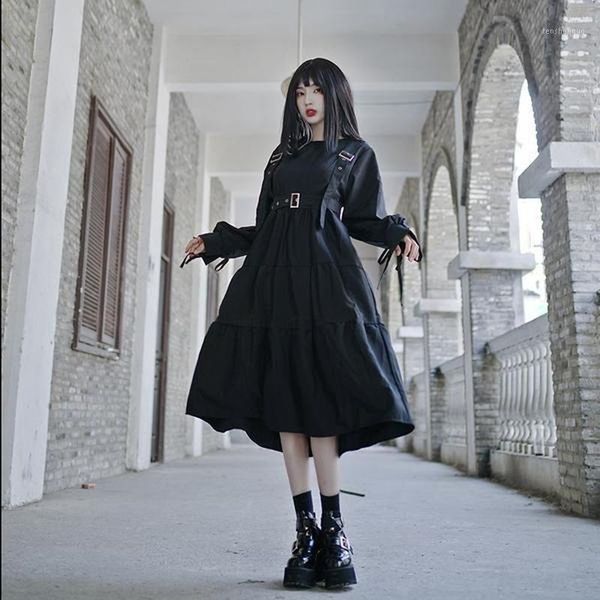 gohtic harajuku dress for girls 2021 spring goth lolita style kawaii cute princess long sleeve balck midi streetwear casual dresses, Black;gray
gohtic harajuku dress for girls 2021 spring goth lolita style kawaii cute princess long sleeve balck midi streetwear casual dresses, Black;gray