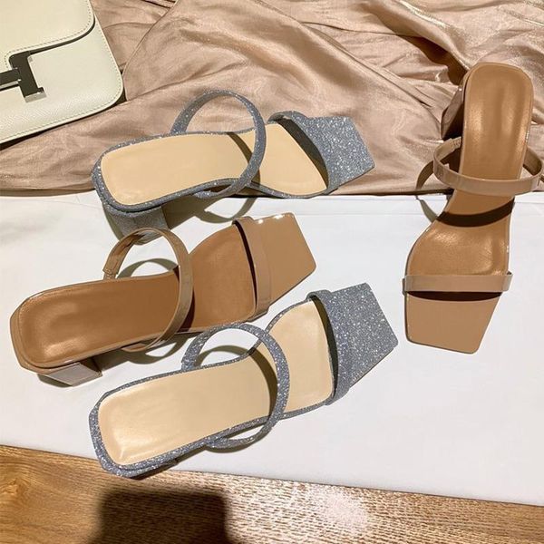 slippers 2021 summer women slipper fashion square high females heel sandal ladies elegant bohemian pumps slides shoes, Black
slippers 2021 summer women slipper fashion square high females heel sandal ladies elegant bohemian pumps slides shoes, Black