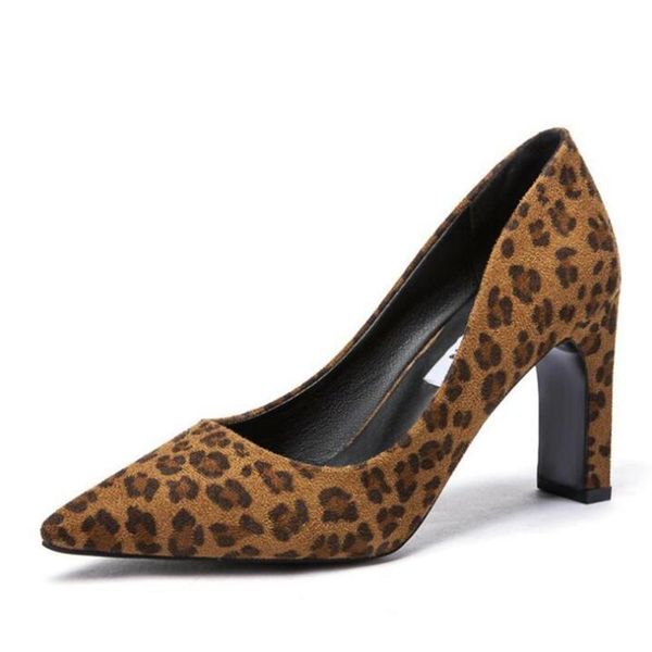 dress shoes autumn leopard women high heels elegant office pumps fashion pointed toe luxury singles ll334, Black
dress shoes autumn leopard women high heels elegant office pumps fashion pointed toe luxury singles ll334, Black