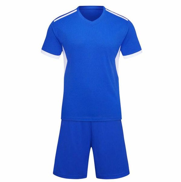 2021 custom blue blank team soccer jerseys set wholesale customized with shorts training jersey short fashion running, Black 
2021 custom blue blank team soccer jerseys set wholesale customized with shorts training jersey short fashion running, Black