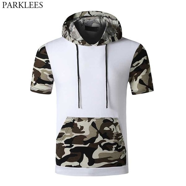 hip hop camouflage patchwork hoodie t-shirts men short sleeve slim fit mens hoodies t shirts casual harajuku streetwear tee 210522, White;black
hip hop camouflage patchwork hoodie t-shirts men short sleeve slim fit mens hoodies t shirts casual harajuku streetwear tee 210522, White;black