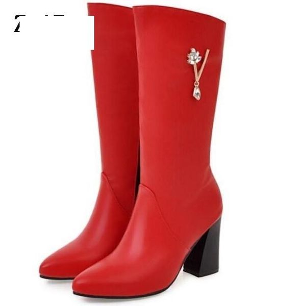 boots laides plus size 21-68 shoes woman women pumps winter zapatos mujer fashion chunky high heels girls g61156, Black
boots laides plus size 21-68 shoes woman women pumps winter zapatos mujer fashion chunky high heels girls g61156, Black