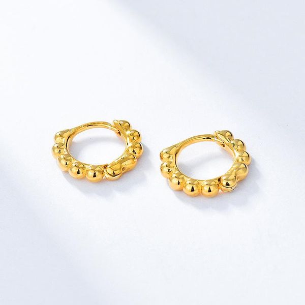 hoop & huggie green purple earrings s925 sterling silver plated 18k gold round beads for fashion girl fine jewelry gift, Golden;silver
hoop & huggie green purple earrings s925 sterling silver plated 18k gold round beads for fashion girl fine jewelry gift, Golden;silver